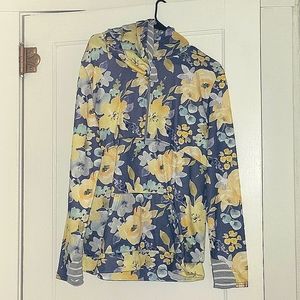 Floral hoodie
